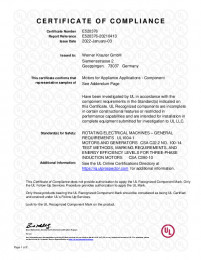 Certificate of Compliance E253167