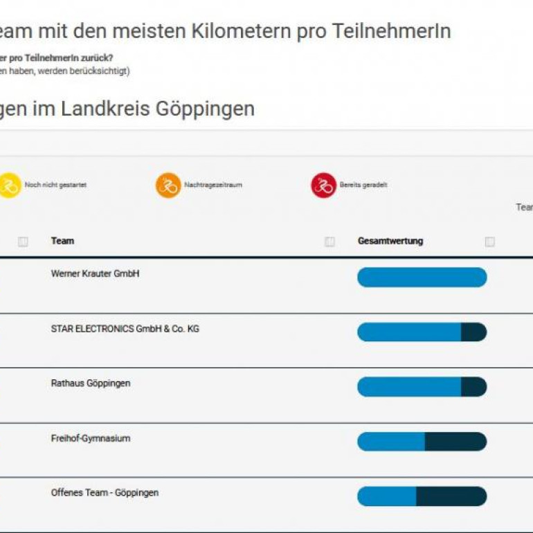 5 Ergebnis pro Radler