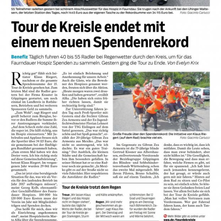 1 Tour 2017 Abschlussbericht