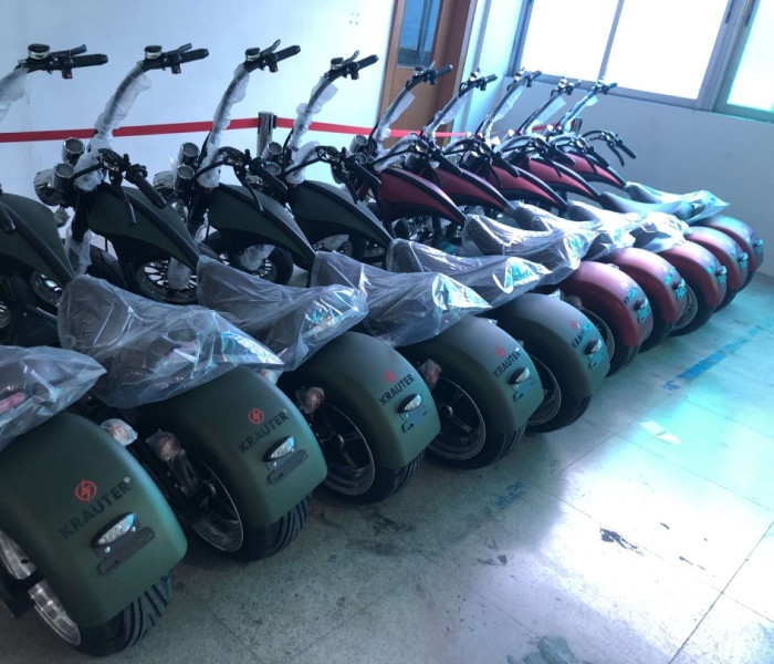 Rein ins Vergnügen mit dem e-City Chopper H1