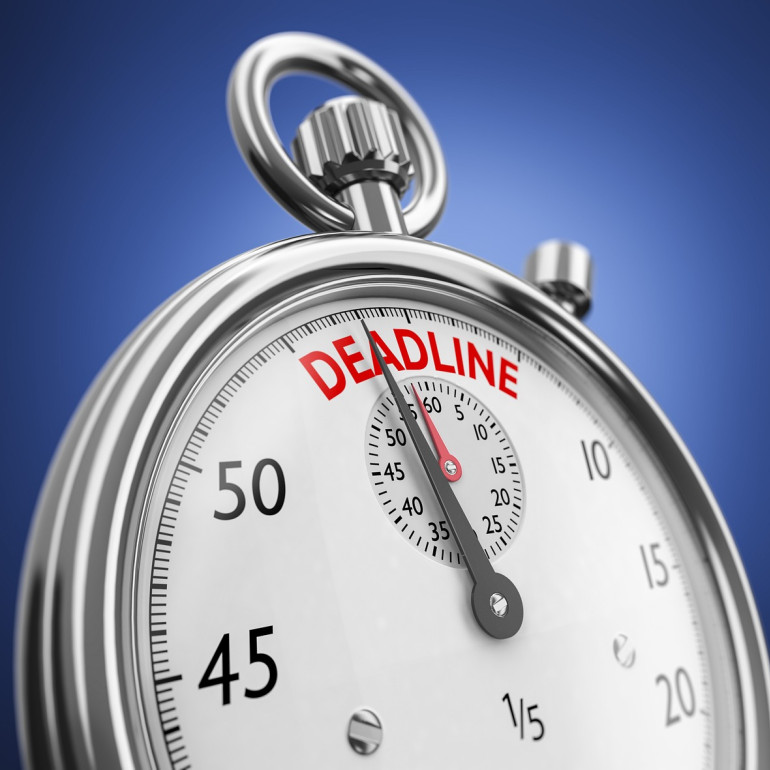 1 deadline