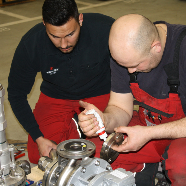 4 Pumpenreparatur