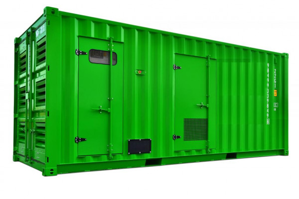 Stromerzeuger Container 20 grün
