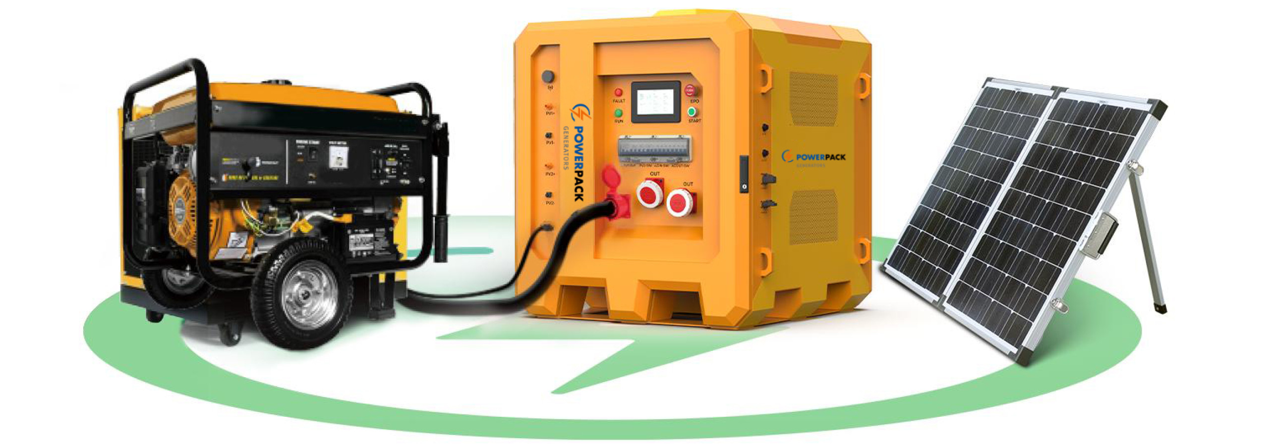 Generator PV Energiespeicher